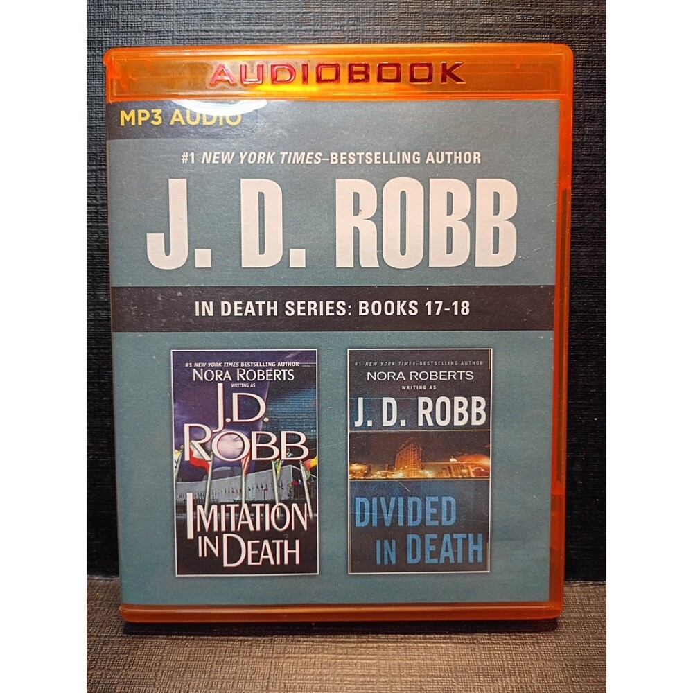 In Death Series Books 17-18 J.D. Robb Mp3 CD Audiobook Unabridged Brilliance